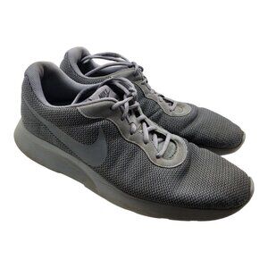 Nike Shoes Mens 13 Tanjun SE Gray Athletic Running Sneakers Comfort 844887